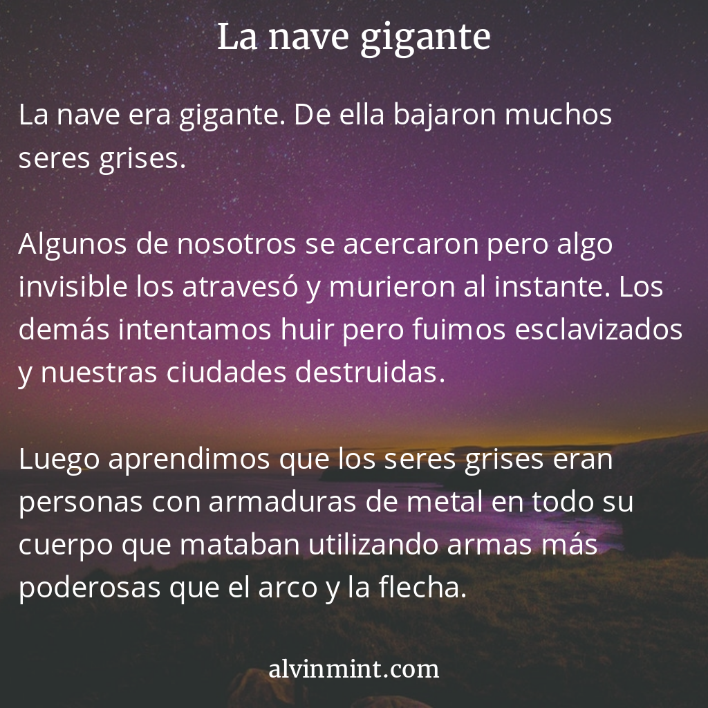 microrrelato:gigante