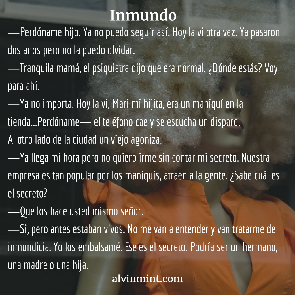 microrrelato:inmundo