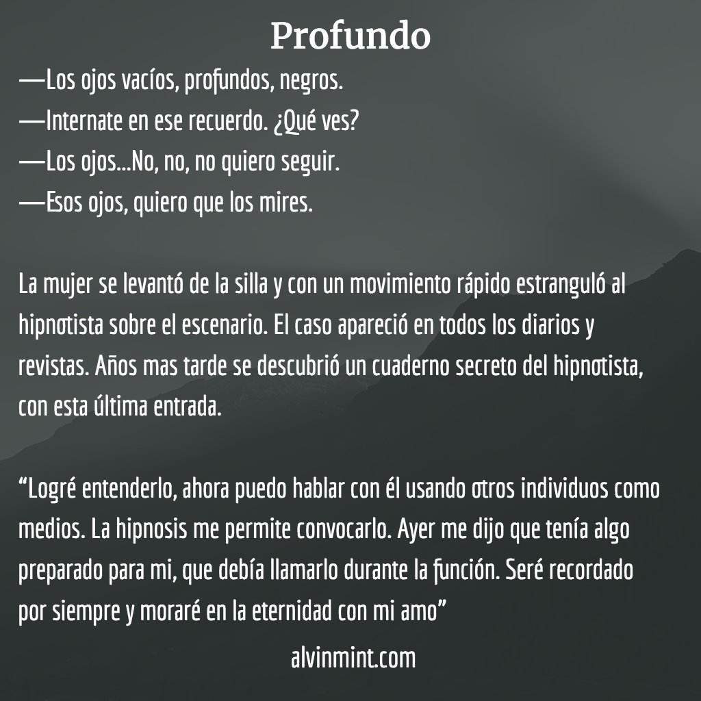 microrrelato:profundo