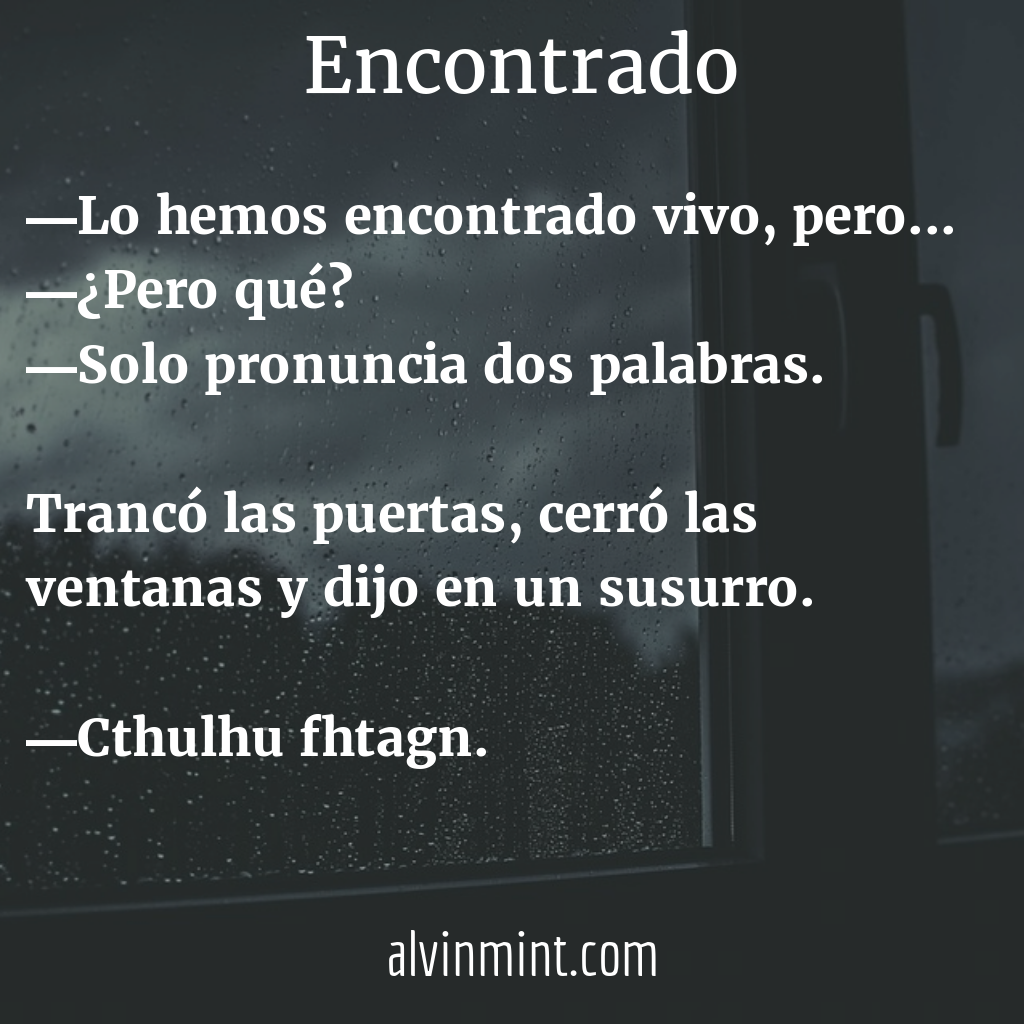 microrrelato:encontrado