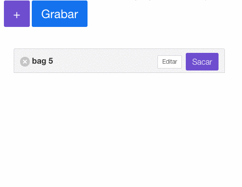 Bolsa de cosas gif